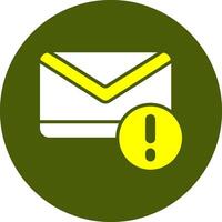 Email Notification Style Colorful Symbol vector