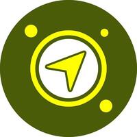 Share Button Style Color Icon vector
