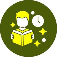 Storytime for children Solid Style Colorful Icon vector