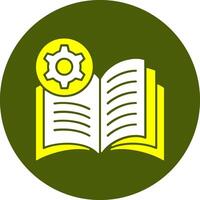 Reading skill assessment Solid Style Colorful Icon vector