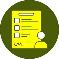 Job Fair Solid Style Colorful Icon vector