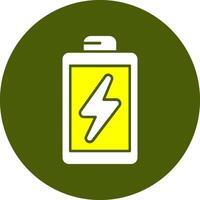 Battery saver Solid Style Colorful Icon vector