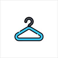 A hanger icon on a white background vector