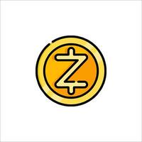 Zcoin logo icon vector