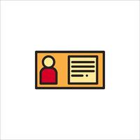 A person is holding a document icon vector
