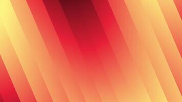 abstract red shades and yellow lines motion background loop animation video