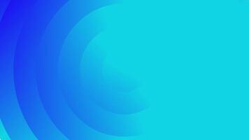 blue and teal circle abstract minimalistic background video