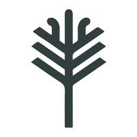 Graphic icons of nature and the environment vector