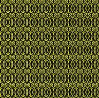 Seamless texture in the form of an original golden abstract pattern on a black background vector