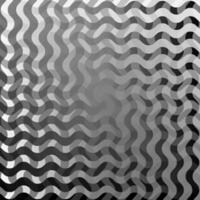 Abstract monochrome gray background with geometric pattern of wavy lines vector