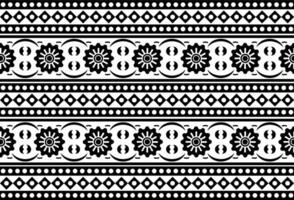 Textile fabric border motif pattern for a geometric oriental seamless pattern. Border decoration. Design for background, wallpaper, illustration, textile, batik, carpet, fabric, clothin vector