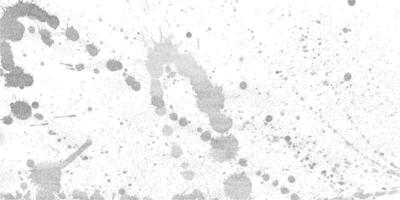 Dusty white texture with noisy gritty patterns, black spray paint effects, ink stains, and bold grunge overlays in retro style vector
