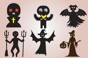 Ultimate Halloween Elements Bundle for Spooky Designs vector