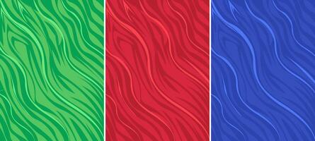 SEt of Sports jersey design Background for sublimation Printing. vector