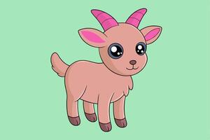 Majestic Goat Illustration in Format for High-Quality Use vector