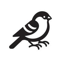 Premium Bullfinch Silhouette Vectors for Artistic Graphic Projects