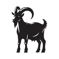 Goat-Themed Vectors Art for Microstock Platforms