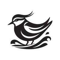Plover Silhouette Vectors Great for Custom Bird Watching Logos