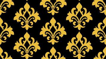 Free Seamless Damask Pattern Elegant Luxury Design for Textile and Fashion vector