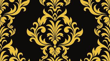 Seamless Damask Pattern Free Elegant Design for Vintage and Classic Decor vector