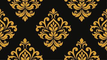Timeless Damask Pattern with Classic Elegance Free Design vector