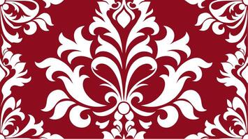Elegant Damask Seamless Pattern Free for Fabric and Design vector