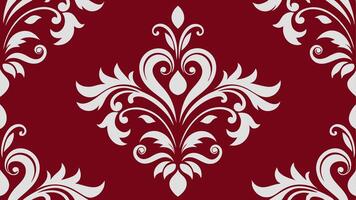 Intricate Classic Damask Seamless Pattern Free for Elegant vector