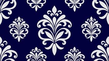 Elegant Classic Damask Pattern Free for Upscale Wallpaper vector