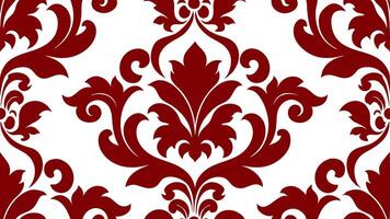 Beautiful Seamless Damask Design Free for Elegant Background Use vector