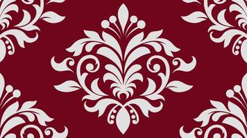 Classic Elegance Seamless Damask Pattern Free for Home Decor Projects vector