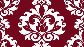 Free Elegance Damask Pattern Seamless for Luxury Design vector