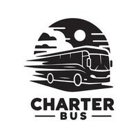 Perfectly Designed Retro Bus Logo for Graphic Use vector