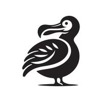 Dodo Silhouette Vectors Ideal for Historical, Fantasy, and Nature Graphics