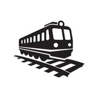 Train Silhouette Vectors for Retro and Vintage-Themed Graphics