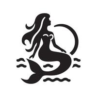 Download Mermaid Silhouette Vectors for Custom Business Branding