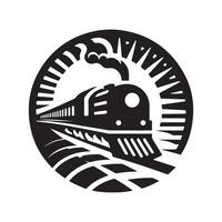 Train Silhouettes Great for Event Promotions and Invitations vector