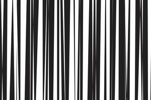 simple abstract white color creative thin to thick vertical line pattern vector