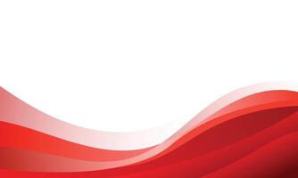 bstract wavy red gradient lines business background vector