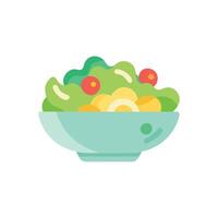 Healthy Salad Icon Design vector
