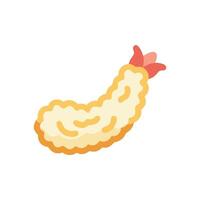 Savory Tempura Icon Design vector