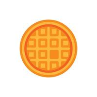 Classic Waffle Icon Design vector
