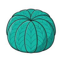 Stylish pouf featuring vibrant knitted texture vector