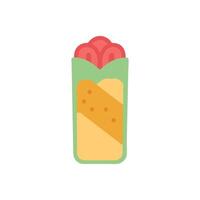 Savory Shawarma Icon Design vector