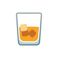 Smooth Whiskey Icon Design vector