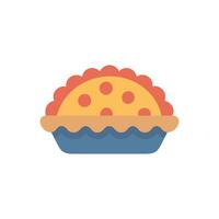 Nutritious Tart Icon Design vector
