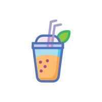 Healthy Smoothie Icon Design vector