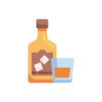 Classic Whiskey Icon Design vector