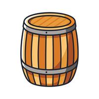 Creative barrel shaped side table concept vector