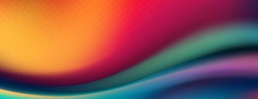Abstract background with a flowing colorful gradient vector