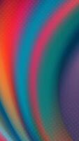 Vertical abstract background with a vibrant rainbow gradient vector
